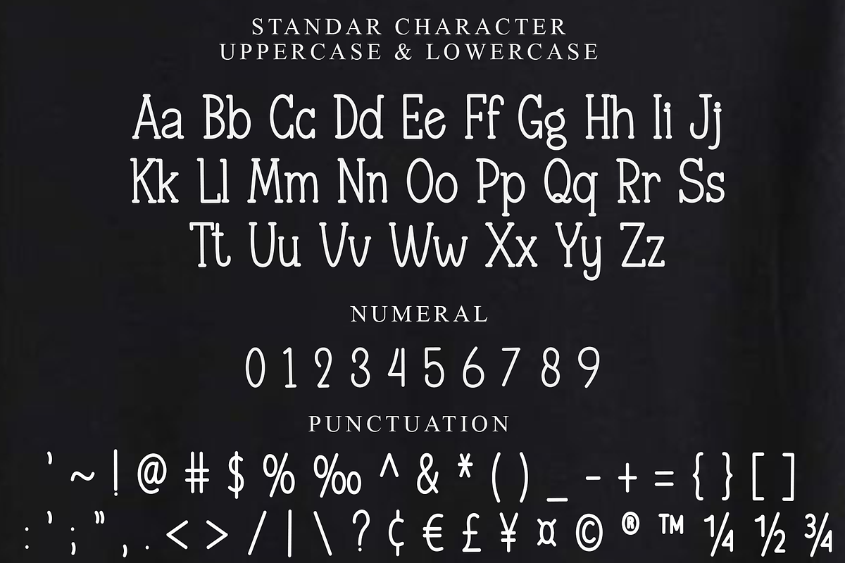 Simple Alphabet, a Sans Serif Font by FreshTypeINK (Photo 7 of 8)