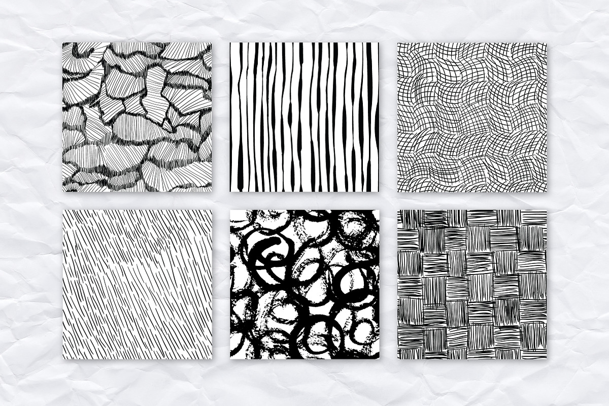 26 ink effect seamless patterns, a Pattern Graphic by AnastasiaFears (Photo 2 of 6)