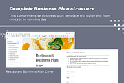 Restaurant Business Plan Template, a Flyer Template by Climbwithelevator (Thumbnail 10 of 10)