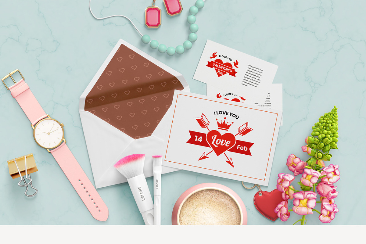 122 LOVE LABEL & RIBBON, a Branding & Logo Template by Toonsteb (Photo 12 of 15)