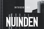 Nuinden, a Sans Serif Font by lelevien (Thumbnail 2 of 4)