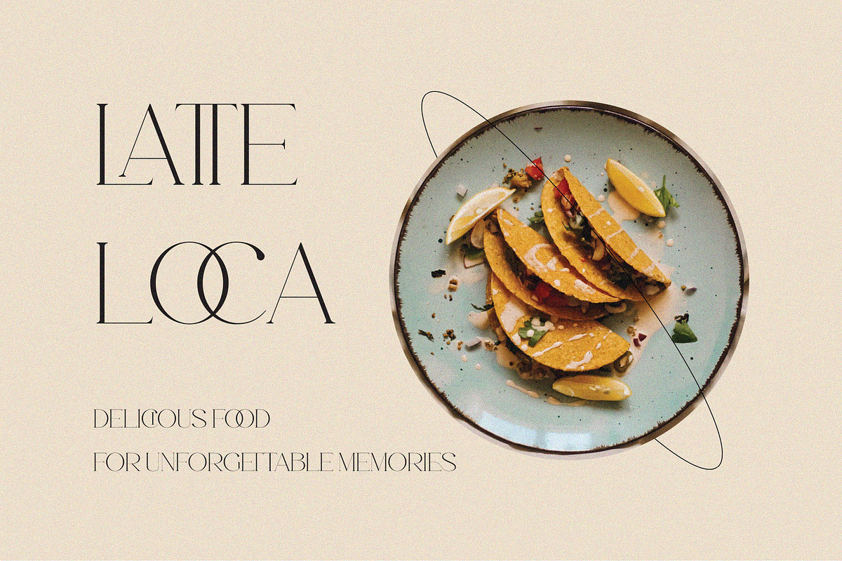 Raesha - Stylish Serif Font, a Serif Font by Aqeel_Art (Photo 4 of 10)