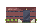 City Public Buildings and Houses, an Object Graphic by Alex Krugli (Thumbnail 3 of 8)