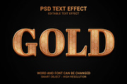 Luxury Gold Text Effect PSD Template, a Layer Style Add-On by bdrobin (Thumbnail 1 of 2)