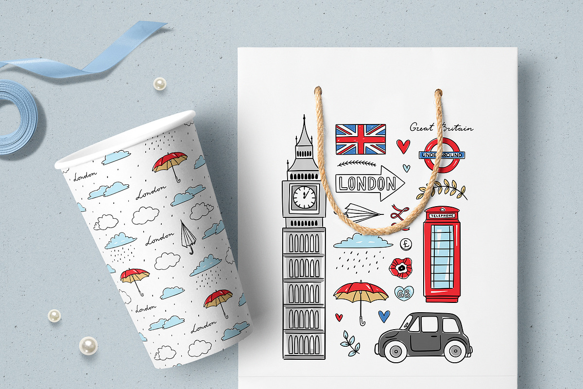 London Illustrations & Patterns, an Illustration by Redchocolate (Photo 6 of 9)