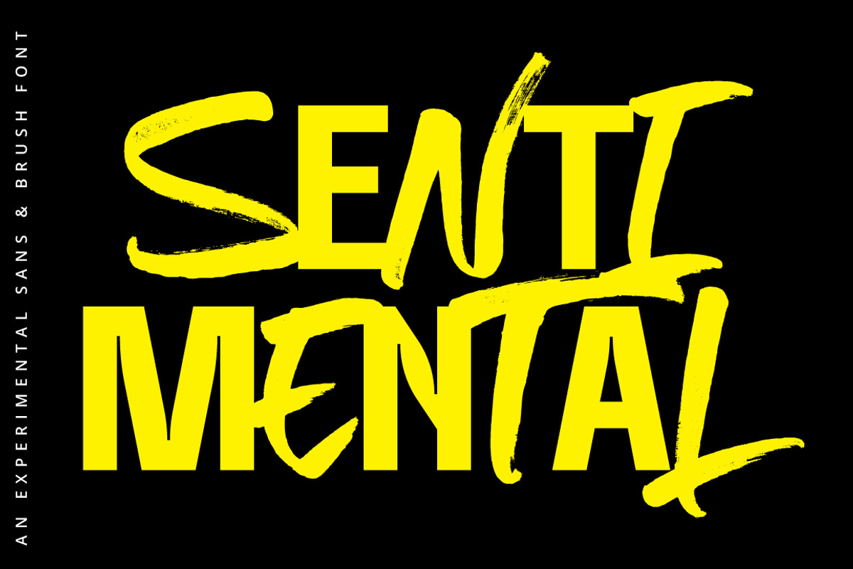 Light Brown - Experimental Display, a Sans Serif Font by tebaltipislab (Photo 2 of 13)