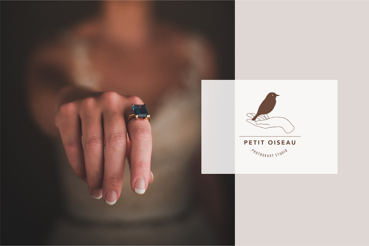 Hands - hand drawn premade logos set, a Branding & Logo Template by Marish