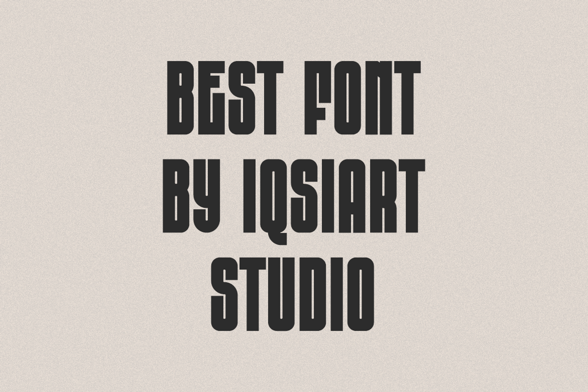 Spray Graffpic - Tall Font, a Sans Serif Font by Iqsiart Studio (Photo 6 of 6)