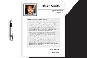 Modern Blake Resume, a Resume Template by Jo-Lou Design (Thumbnail 3 of 3)