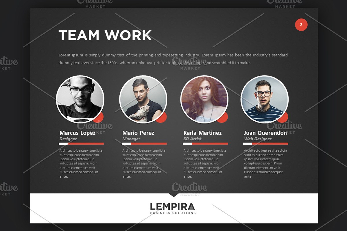 Lempira PowerPoint Presentation, a Presentation Template by eamejia (Photo 3 of 4)