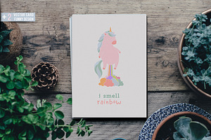 Pink Unicorn Sticker Pack