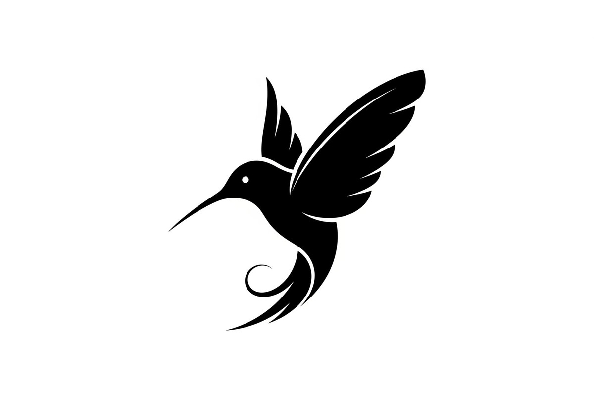 Hummingbird Line Art SVG Bundle, an Illustration by yasushie (Photo 29 of 31)