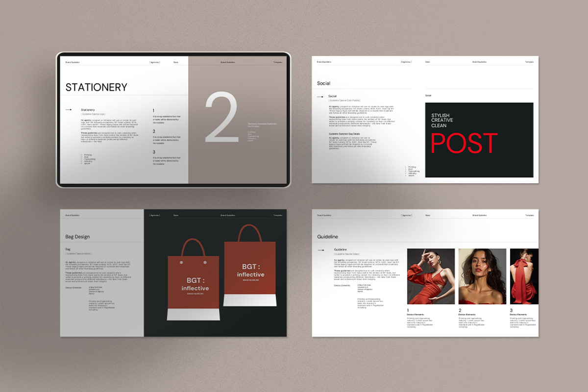 Brand Guidelines Presentation, a Presentation Template by Alvi-Studio (Photo 5 of 6)