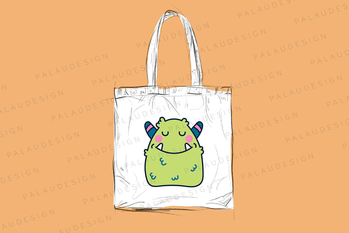 Monster Halloween Clipart Set, an Animal Illustration by Palau (Photo 7 of 12)