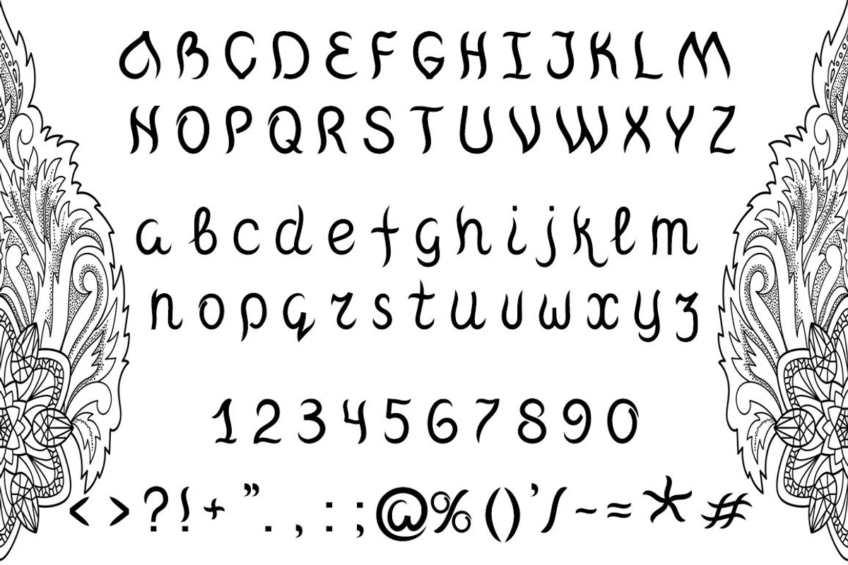 Mantra Font preview 5