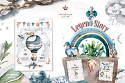 Mythical Dragon Watercolor Adventure, an Animal Illustration by Ann Art Houze (Thumbnail 10 of 14)