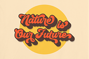 Mucky Script - Retro Groovy Font, a Script Font by Holyline Design (Thumbnail 4 of 14)