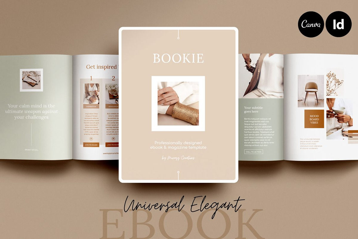 eBook / CANVA, INDD / Elegant, a Magazine Template by Mirazz (Photo 14 of 14)