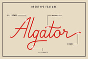 Braytons Font, a Script Font by kerismaker (Thumbnail 2 of 10)
