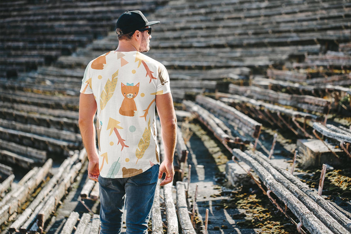 T-Shirt Mockup pack / Urban Edition, a Shirt Mockup by Arfis (Photo 20 of 28)