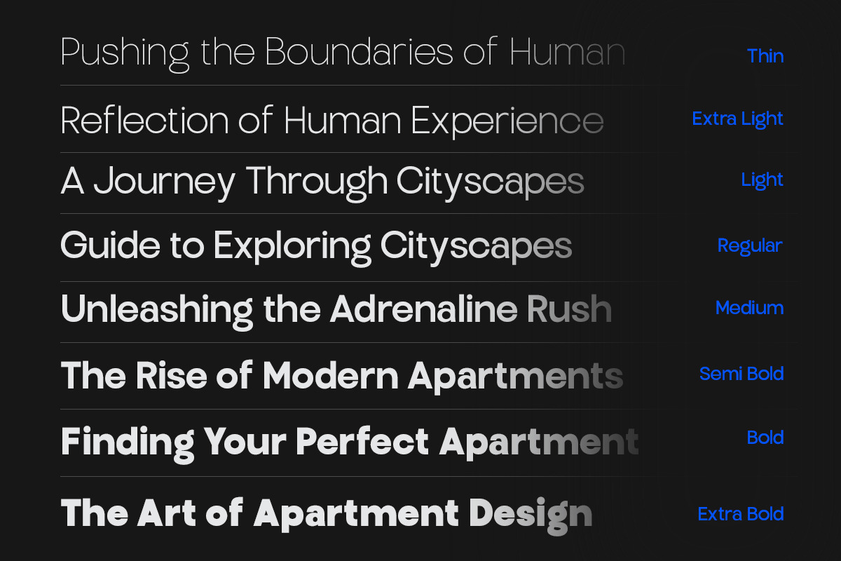 TBJ Endgraph 8-Sans Serif Font, a Sans Serif Font by Taboja Studio (Photo 2 of 19)