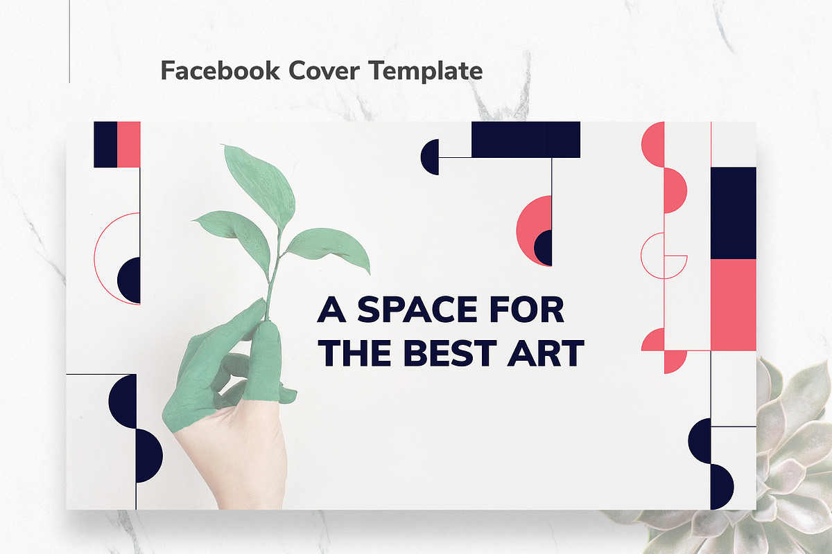 Art Gallery Facebook Materials, a Social Media Template by TemplatesNow! (Photo 3 of 7)