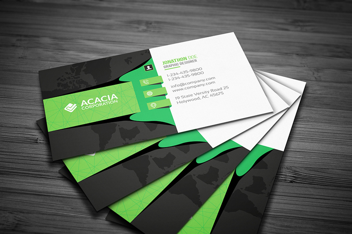 Elegant and Creative Business Card, a Business Card Template by DesignGhar (Photo 6 of 6)