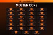 Molten Core Twitch Panels | Kick & Twitch Panels