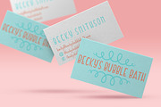 Sally Jane San Serif Font Trio, a Sans Serif Font by On the Mark Designs (Thumbnail 8 of 10)