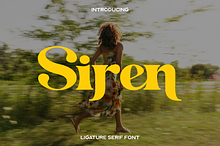 Siren - Ligature Serif
