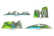 Natural sights of Norway, an Illustration by GenziWorkshop (Thumbnail 5 of 13)