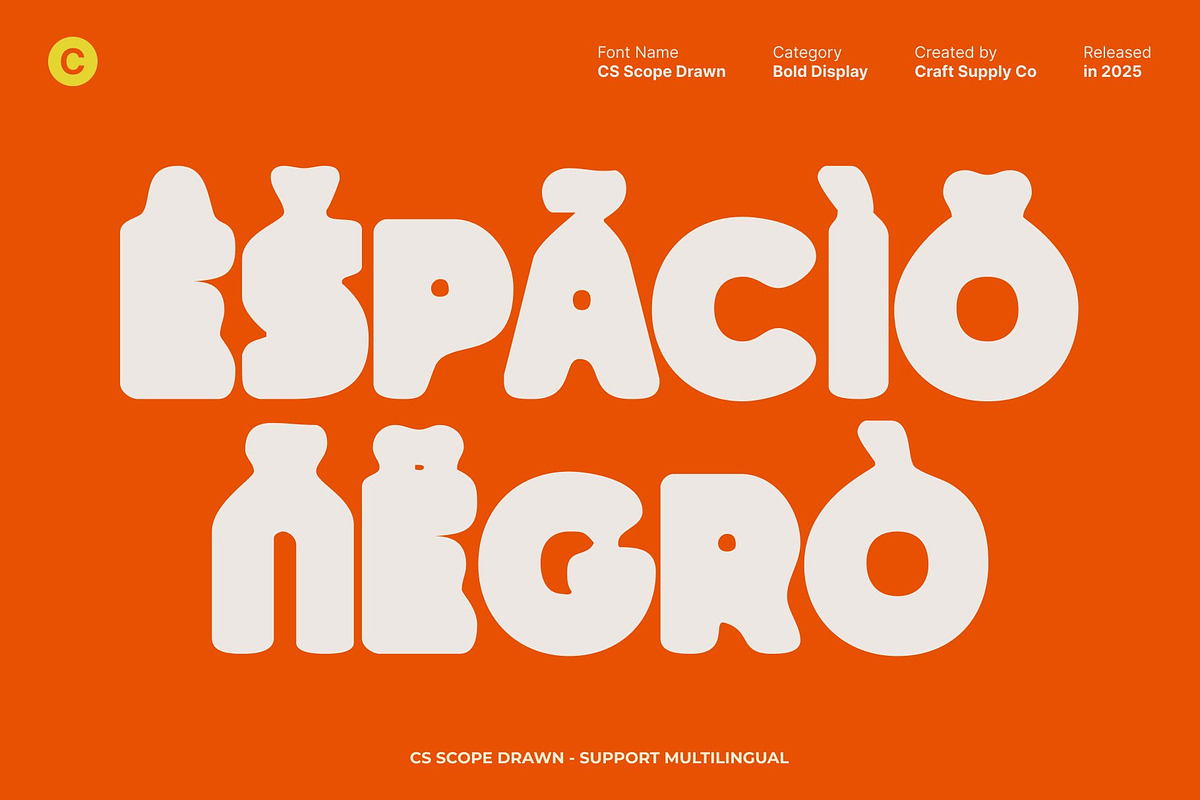 CS Scope Drawn, a Sans Serif Font by Craft Supply Co. (Photo 7 of 8)