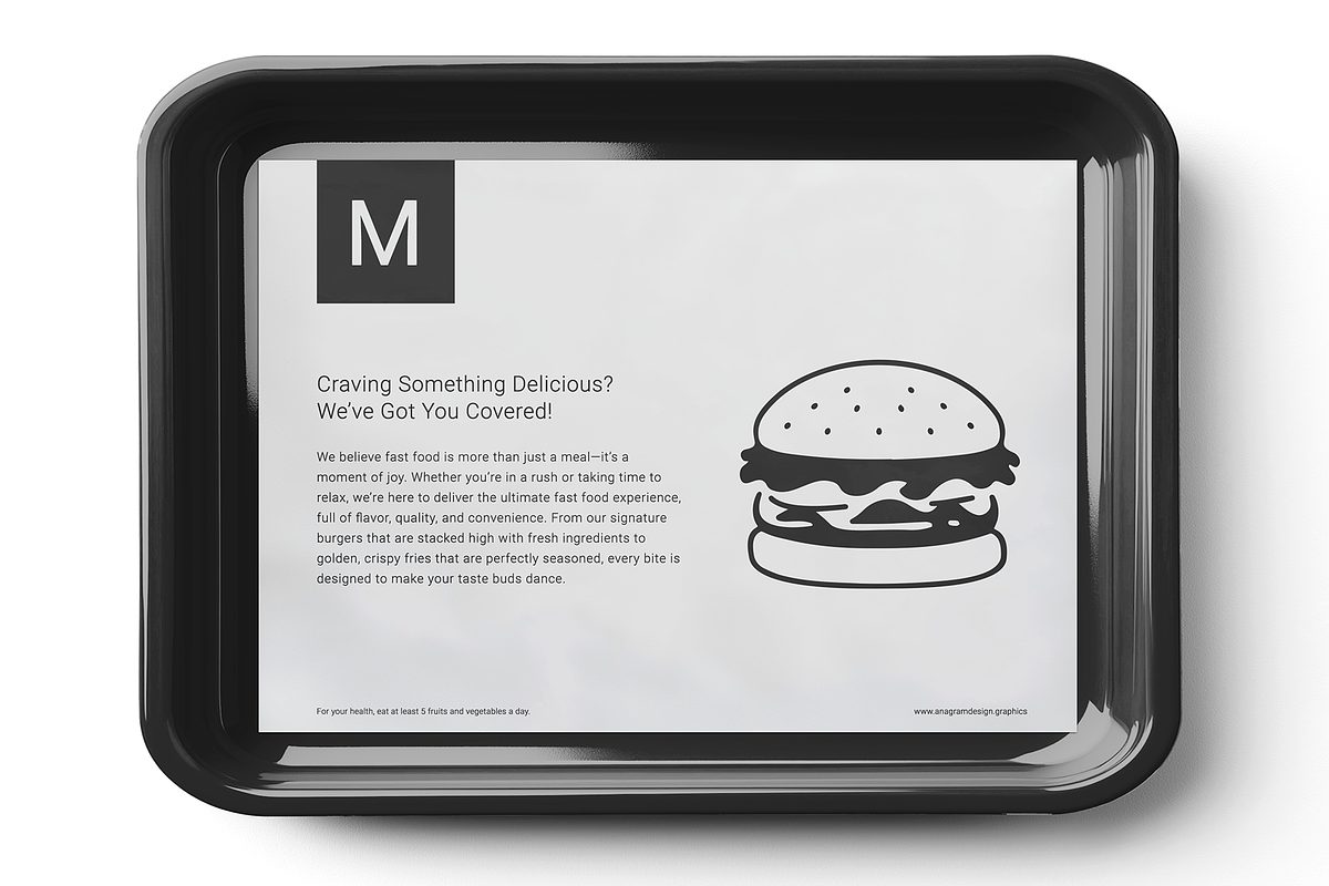 Fast food Branding Mockups, a Packaging Mockup by AnagramDesign (Photo 2 of 6)