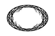 Hand Drawn Oval Scribble Frames, an Illustration by Gfx_Store (Thumbnail 11 of 51)