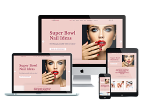 LT Nail Onepage WordPress Theme