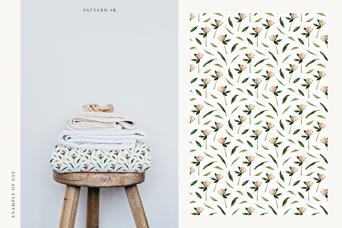 Flower Garden watercolor collection, a Decorative Illustration by Diana Askarova Art (Photo 10 of 11)