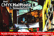 Real CMYK Halftone Simulator Actions, an Action Add-On by Creative Graphics (Thumbnail 3 of 5)