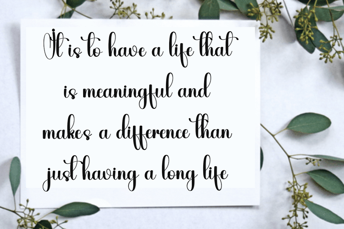 Birthday Majesty, a Handwritten Font by FreshTypeINK (Photo 6 of 8)