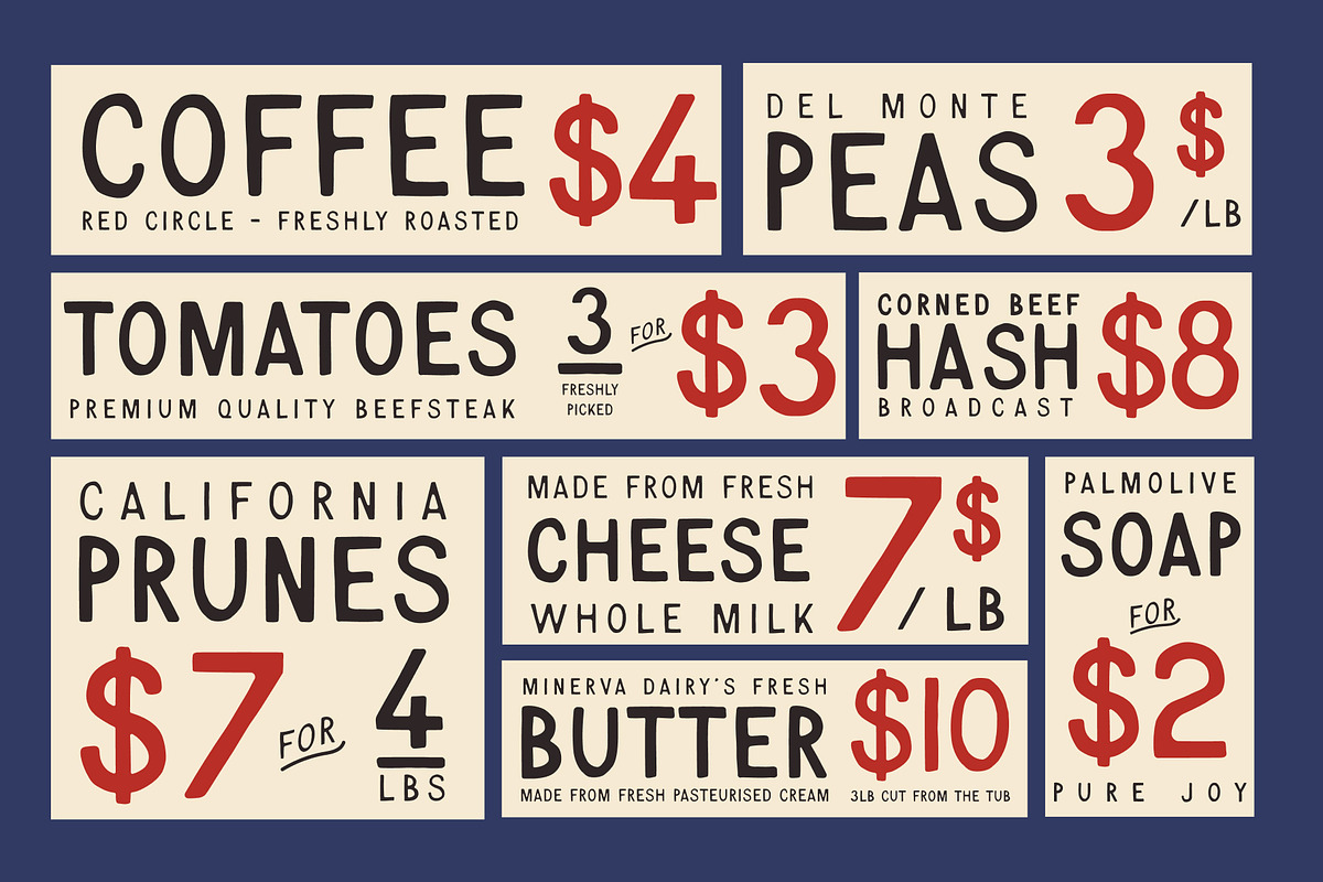 Working Man Sans Hand Drawn Font, a Handwritten Font by Ulysses Design Co (Photo 16 of 24)