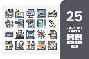 Copywriting Icon Pack, a Duotone Icon by erifqizeicon