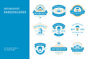 Oktoberfest vintage badges & labels, a Branding & Logo Template by Vasya Kobelev (Thumbnail 5 of 25)