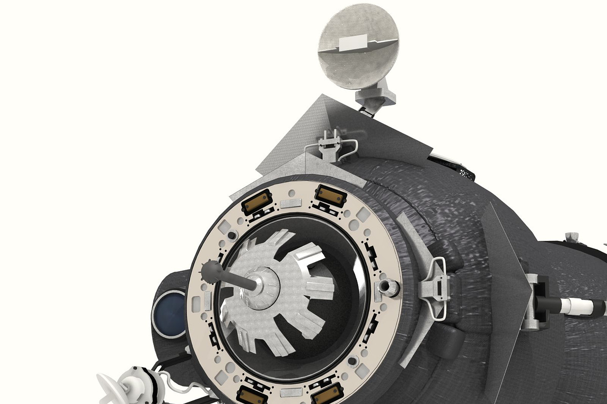 Soyuz TMA Spaceship, a Cars & Vehicle 3D Model by Mechanik (Photo 7 of 22)