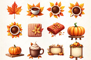 Autumn Photography Clipart, an Illustration by CrexoraLab (Thumbnail 4 of 5)