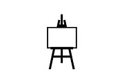 Artist Canvas On Wooden Easel Icon, an Icon by Gfx_Store (Thumbnail 2 of 10)