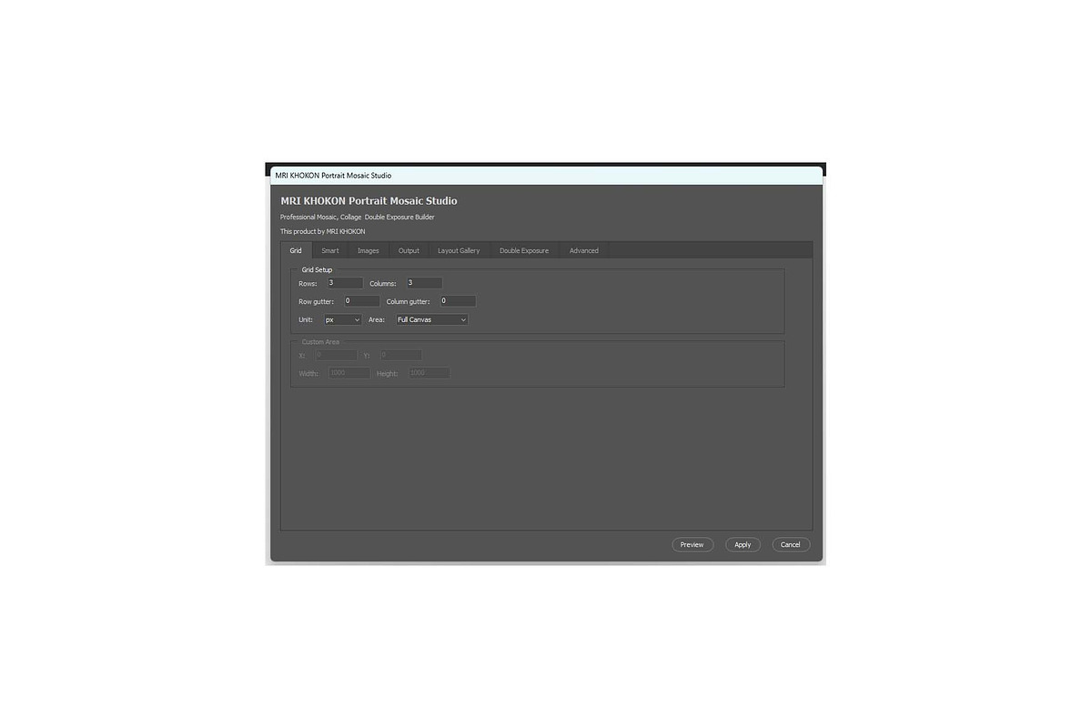 Mosaic Layout Builder PS Script, a Plug-in Add-On by MRI STUDIO (Photo 20 of 20)
