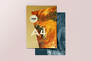 Overlapping Paper A4 Flyer Mockup, an Advertising Mockup by DesignRushMarket (Thumbnail 2 of 2)