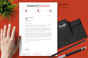 Modern Resume Bundle / CV - Serenity, a Resume Template by Templates Design Co. (Thumbnail 5 of 17)