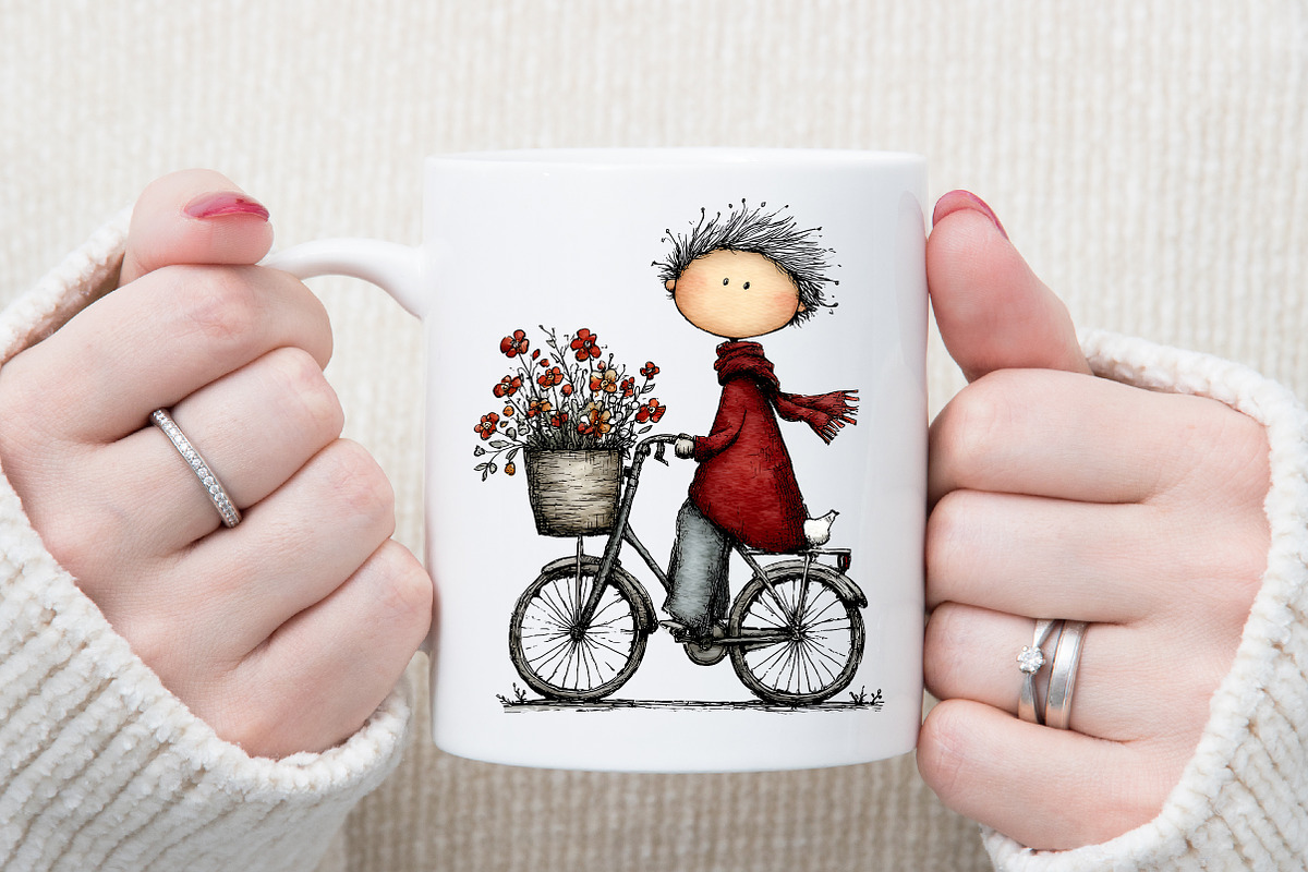 Quirky Life in Retirement Clipart, an Illustration by Sublimation Artist (Photo 5 of 6)