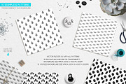 Ivanka Font•Patterns•Vector elements, a Script Font by Ivanna-Ivashka (Thumbnail 6 of 12)