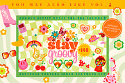 Retro Vibes Art 70s 90s, an Object Graphic by NassyArt (Thumbnail 12 of 12)